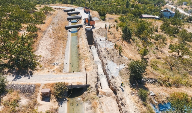 40 Km’lik Ana İsale Hattı Çalışmaları Başladı