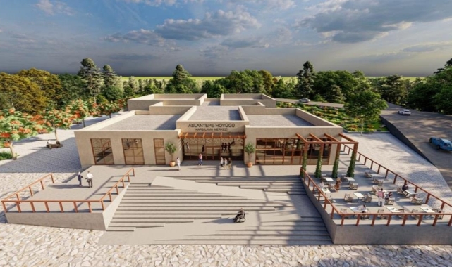 Arslantepe Höyüğü’ne Tanıtım Ve Karşılama Merkezi İnşa Çalışmaları Devam Ediyor