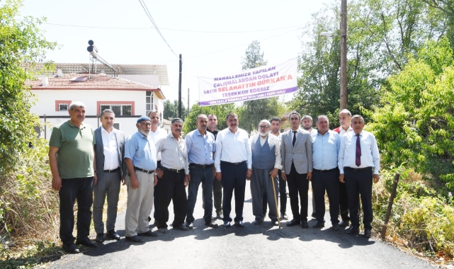 Başkan Gürkan, Duranlar ve Göktarla Mahallelerine Ziyaret Etti