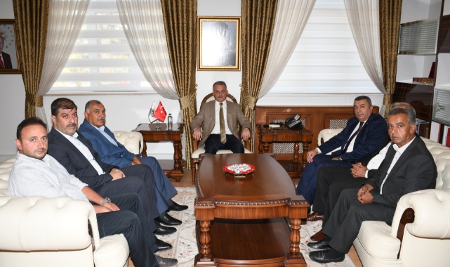 Malatya Ticaret Borsası Yönetimi Vali Yazıcı'yı Ziyaret Etti