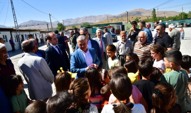 Vali Yazıcı, Doğanşehir İlçesinde Bir Dizi Ziyarette Bulundu