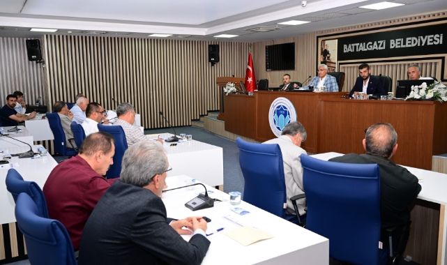 Battalgazi Meclisi Eylül Ayı Olağanüstü Toplantısı Yapıldı
