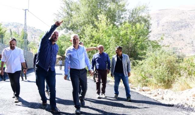 "Gündüzbey'in  Yollarını Konforlu Hale Getiriyoruz"