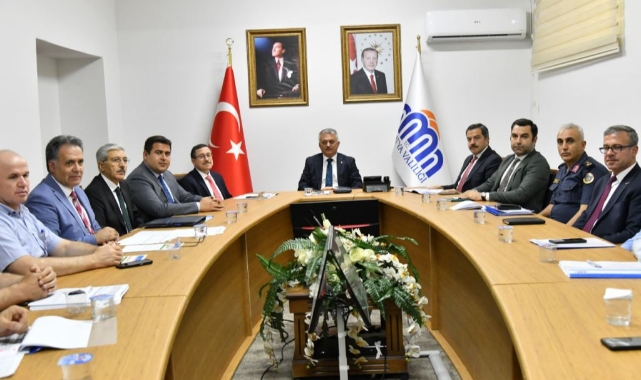 Vali Yazıcı Başkanlığında 2023-2024 Yılı Güvenlik ve KYK Toplantısı Gerçekleştirildi