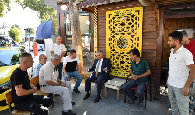 Vali Yazıcı, Esnaf Ziyaretlerine Devam Ediyor