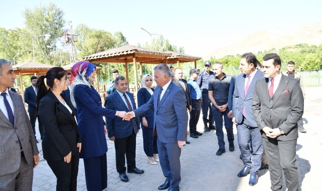 Vali Yazıcı, Kuluncak İlçesini Ziyaret Etti