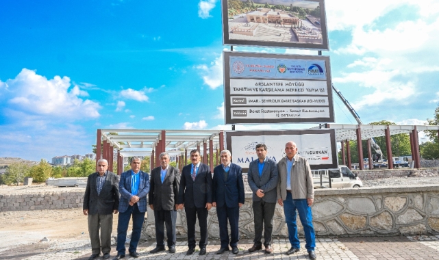 Arslantepe Höyüğü Tanıtım ve Karşılama Merkezi Çalışmaları Devam Ediyor