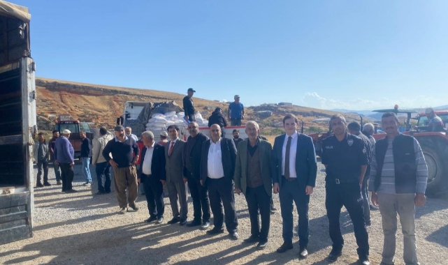 Çiftçilere Sertifikalı Tohum Dağıtıldı