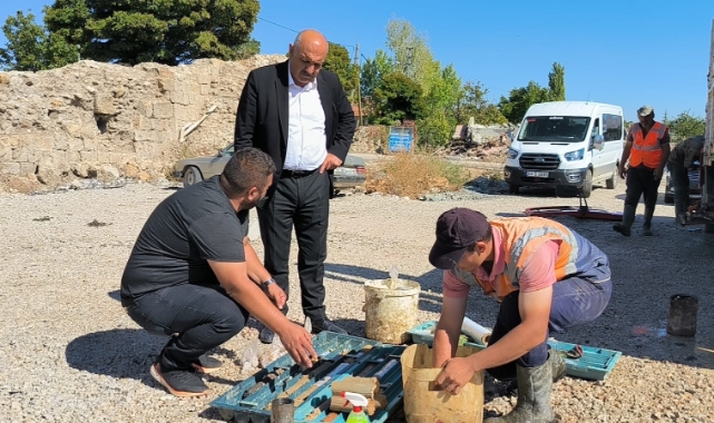 Doğanşehir Çarşısı İçin Sondaj Çalışmaları Başladı