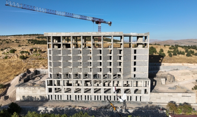 Orduzu Bölgesinde Yapılan Polis Evi İnşaat Çalışmalarına Hız Verildi