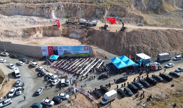 Battalgazi’de 400 Sosyal Konutun Temeli Atıldı