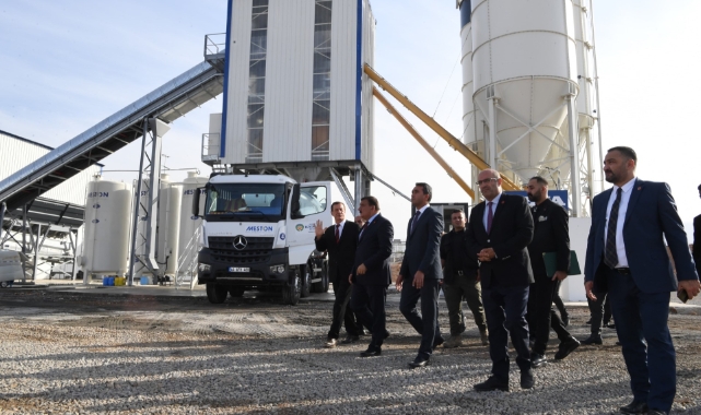 MESTON Beton Üretim Santrali Faaliyete Başladı