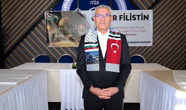 “Sosyal Tesislerimizin Kasım Ayı Gelirini Filistin Halkına Göndereceğiz”