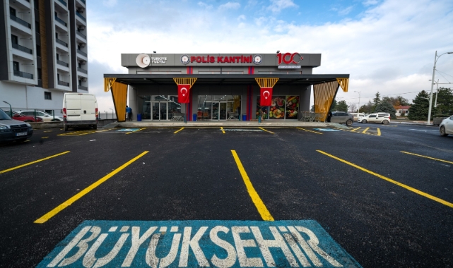 Büyükşehir Belediyesi’nin Yaptığı Polis Kantini Tamamlandı