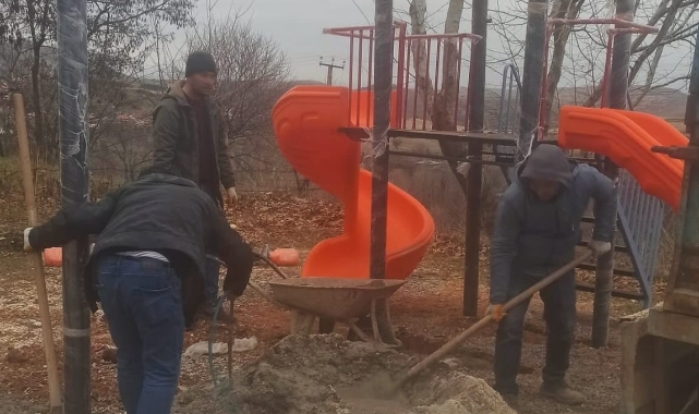Arapgir Belediyesi Hizmette Çocukları Unutmadı
