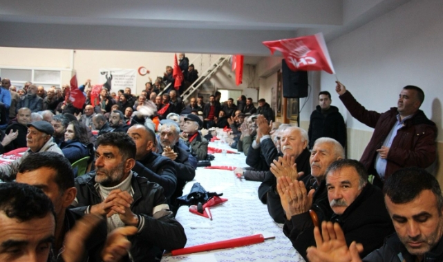 CHP, Arguvan'da Gövde Gösterisi Yaptı