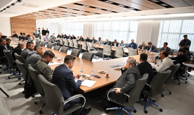 Başkan Geçit, Mahalle Muhtarlarıyla İstişare Toplantılarına Başladı