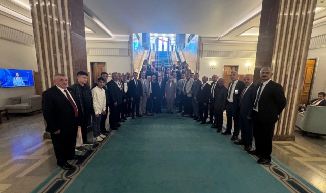AK Parti Malatya Milletvekili Ölmeztoprak, Ankara’da Malatyalı Muhtarları Ağırladı