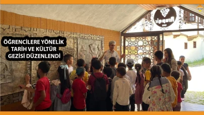 ÖĞRENCİLERE YÖNELİK TARİH VE KÜLTÜR GEZİSİ DÜZENLENDİ