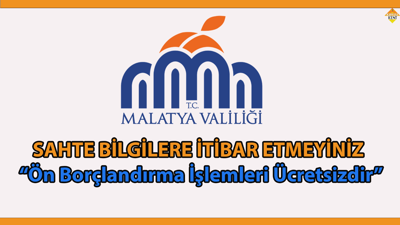 “ÖN BORÇLANDIRMA İŞLEMLERİ ÜCRETSİZDİR”