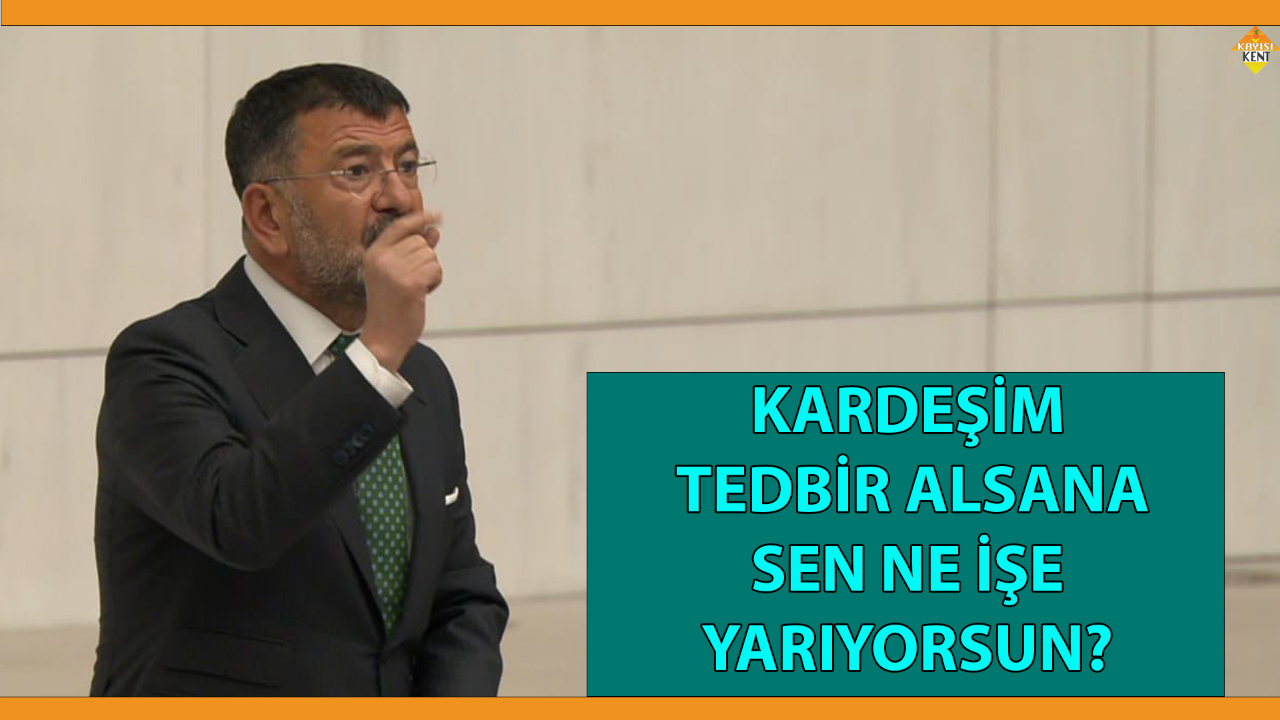 KARDEŞİM TEDBİR ALSANA SEN NE İŞE YARIYORSUN?