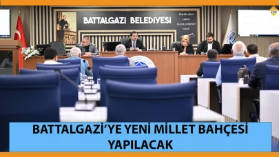 BATTALGAZİ’YE YENİ MİLLET BAHÇESİ YAPILACAK