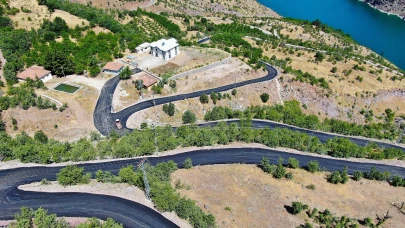 KARAAĞAÇ MAHALLESİ YOLU ASFALTLANDI