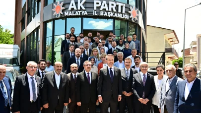 BAKAN BAYRAKTAR, MALATYA’YA GELDİ