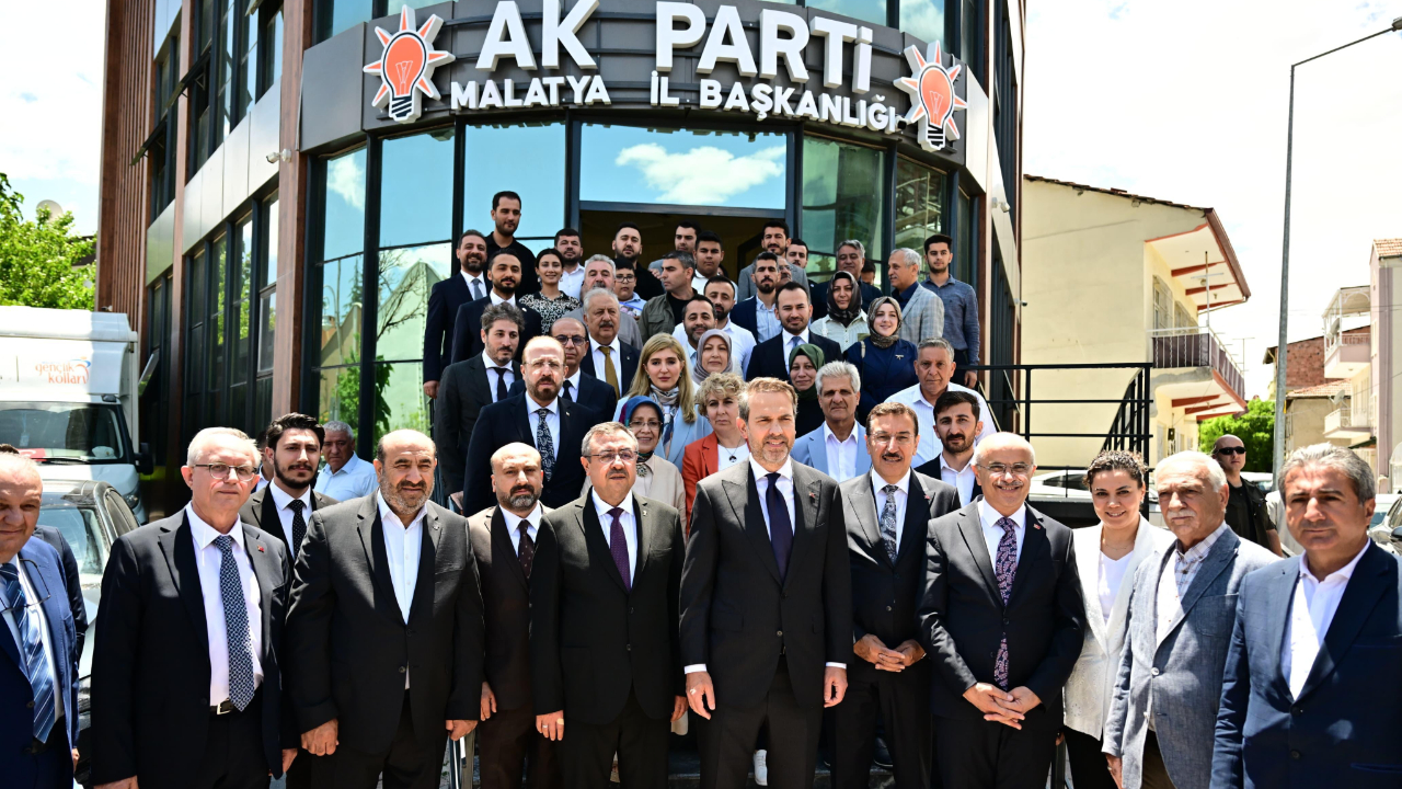BAKAN BAYRAKTAR, MALATYA’YA GELDİ