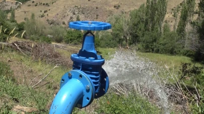 HEKİMHAN’DA 6 BİN 700 METRE KAPALI SULAMA SİSTEMİ YAPILDI