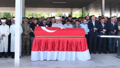 ŞEHİT PİYADE TEĞMEN FURKAN SERT, SON YOLCULUĞUNA UĞURLANDI