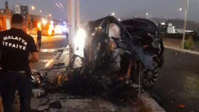 MALATYA’DA MEYDANA GELEN TRAFİK KAZASINDA 2 KİŞİ HAYATINI KAYBETTİ