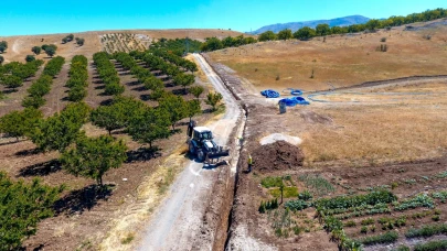 MASKİ, OLUKLU’YA 7 BİN 800 METRE İÇME SUYU HATTI DÖŞEDİ