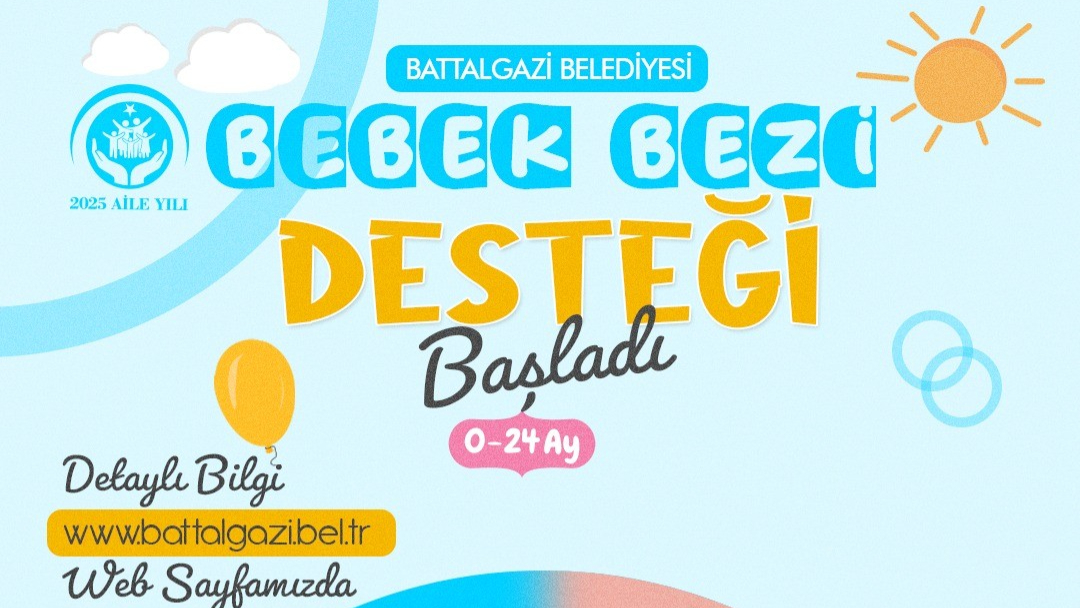BEBEĞİ OLAN AİLELERE BEBEK BEZİ YARDIMI BAŞLADI