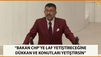 "BAKAN CHP’YE LAF YETİŞTİRECEĞİNE DÜKKAN VE KONUTLARI YETİŞTİRSİN"