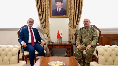 MALATYA 2’NCİ ORDU KOMUTANI ORGENERAL ERGÜN, VALİ YAVUZ’U ZİYARET ETTİ