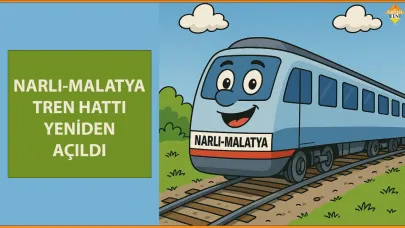 NARLI-MALATYA TREN HATTI YENİDEN AÇILDI