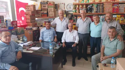GÜRKAN, “DARENDE’YE UĞRAYARAK DOSTLARIMIZLA HASRET GİDERDİK”