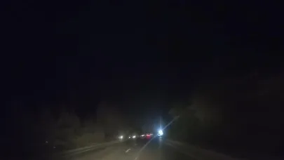 HANIMÇİFTLİĞİ’NDE KARANLIK YOLLAR SÜRÜCÜLERE ZOR ANLAR YAŞATIYOR