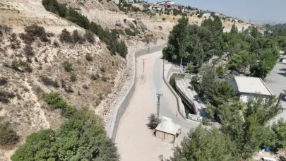 KONAK MAHALLESİNDE ULAŞIM GÜVENLİ HALE GETİRİLDİ