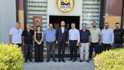 MALATYA’DA İNŞAAT VE KAYISI ÜRETİCİLERİNE DESTEK ÇAĞRISI YAPTI