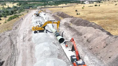 MALATYA YONCALI SULAMASINDA ÇALIŞMALAR SÜRÜYOR