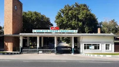 MALATYA ŞEKER FABRİKASINDA TRAFODA YANGIN ÇIKTI