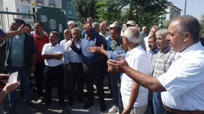 MALATYA’DA ÇİFTÇİLER SULAMA SORUNUNA TEPKİLİ