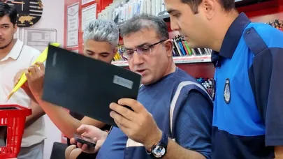 KIRTASİYECİLERE SIKI DENETİM YAPILIYOR
