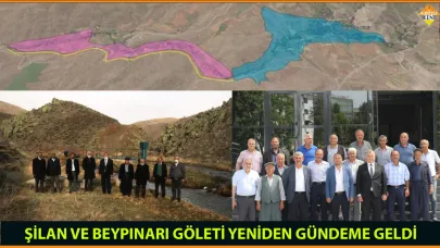 ŞİLAN VE BEYPINARI GÖLETİ YENİDEN GÜNDEME GELDİ