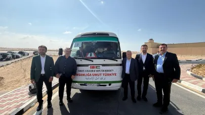 AK PARTİ HEYETİ, REFAH SINIR KAPISI’NDA DÜNYAYA MESAJ VERDİ
