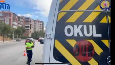 OKUL SERVİS ARAÇLARINA YÖNELİK DENETİMLER ARTIRILDI