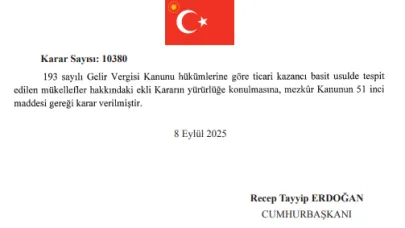 2026’DAN İTİBAREN YENİ VERGİ DÖNEMİ BAŞLIYOR