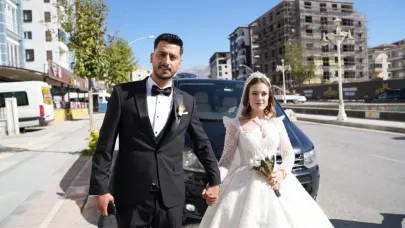 MAKAM ARACI GELİN ARABASI OLDU